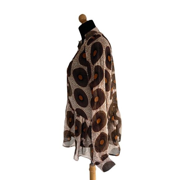 ROOEY GORGEOUS WOMENS BLOUSE SIZE MEDIUM - Picture 2 of 6